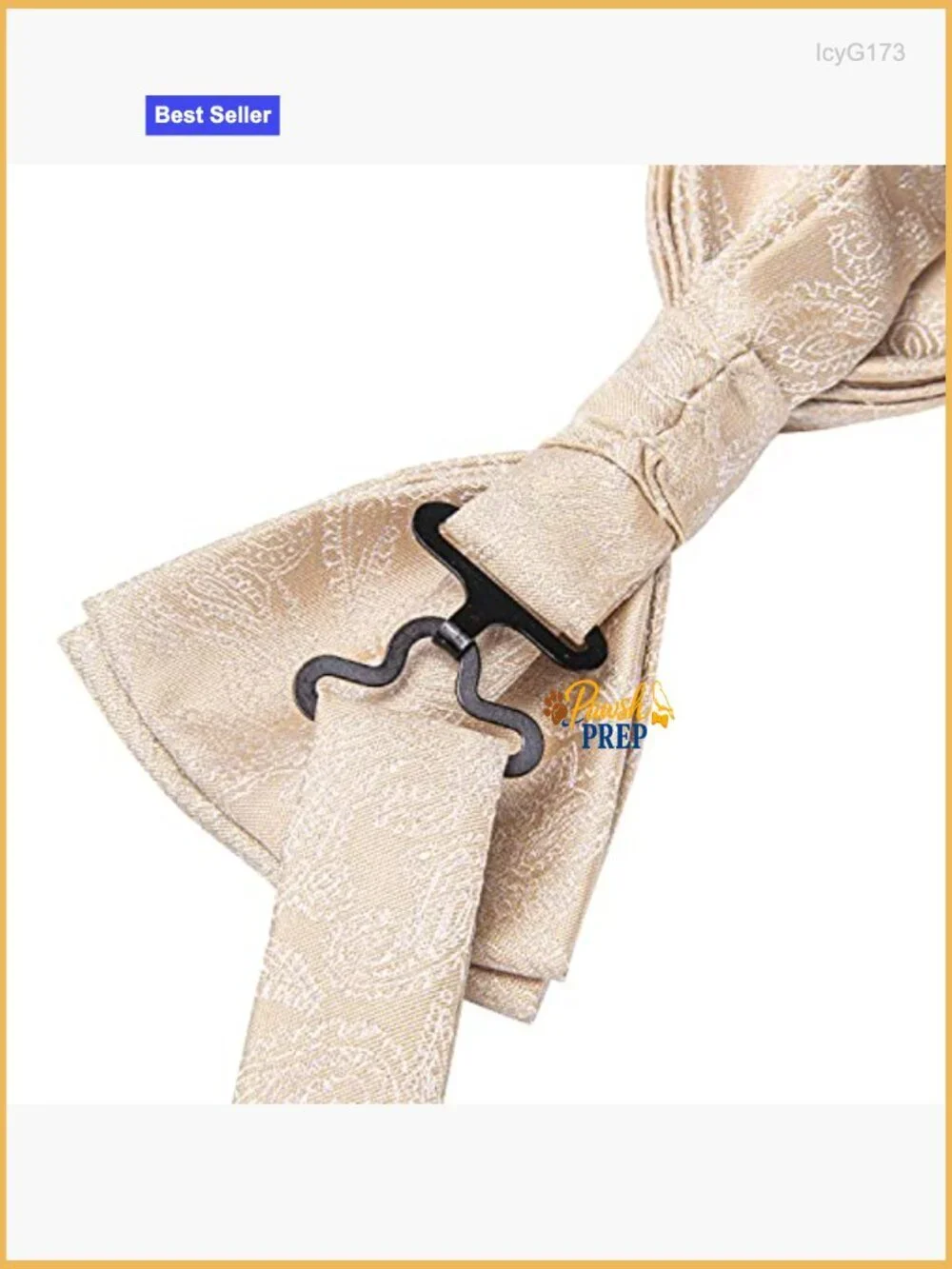 Men's Silk Blend Pre-Tied Bow Tie Set with Pocket Square and Cufflinks